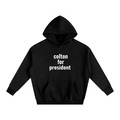 colton for president oversized hoodie