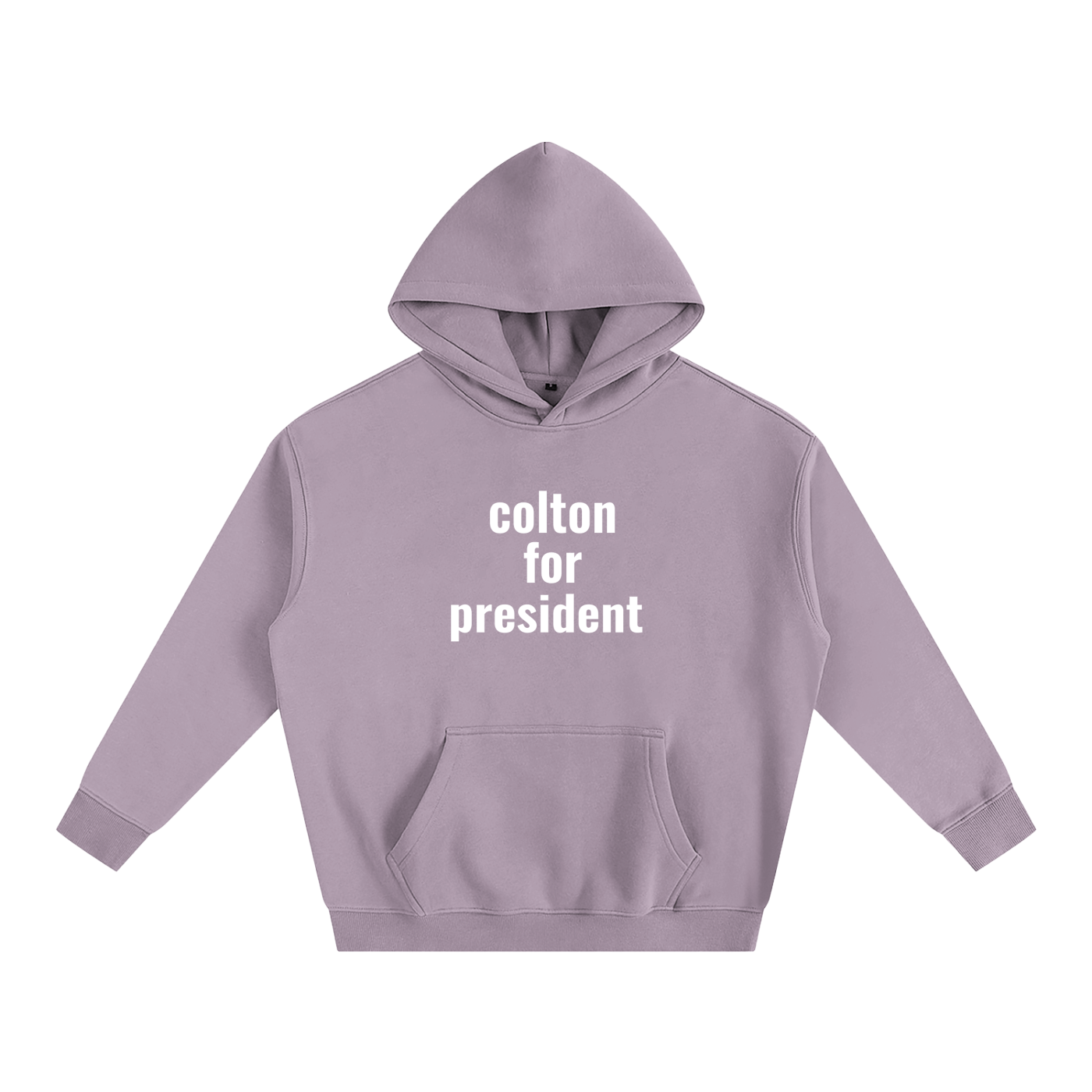 colton for president oversized hoodie